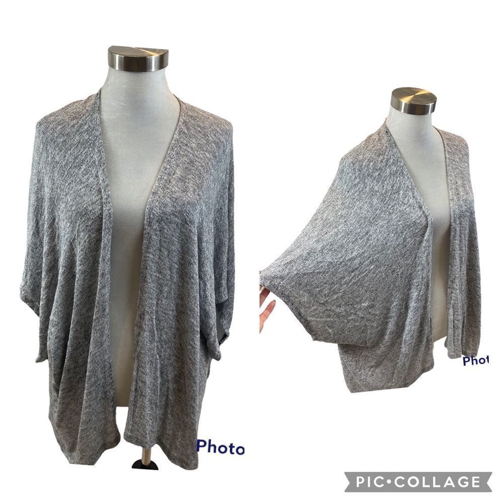 Mudd Brand Dolman Half Sleeve Open front Cardigan Lightweight Size Medium‎